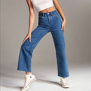The Farrah Wide Leg Denim Forum